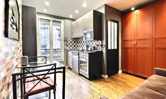 Rent Apartment Studio 16m² rue de l equerre, 19 Paris
