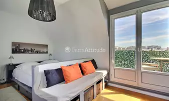 Rent Apartment Studio 25m² rue Rivay, 92300 Levallois-Perret