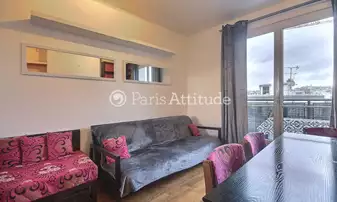 Rent Apartment 1 Bedroom 42m² rue de la Cour des Noues, 20 Paris