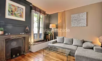 Rent Apartment Alcove Studio 32m² rue des Grands Champs, 20 Paris