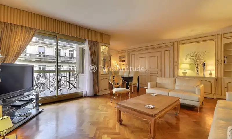 Rent Apartment 3 Bedrooms 154m² avenue Raymond Poincare, 75016 Paris