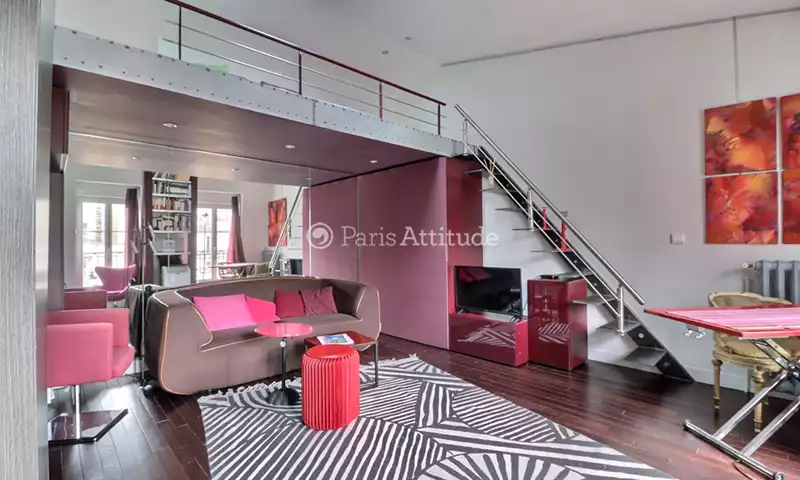 Rent Apartment Studio 35m² rue du Colonel Moll, 75017 Paris