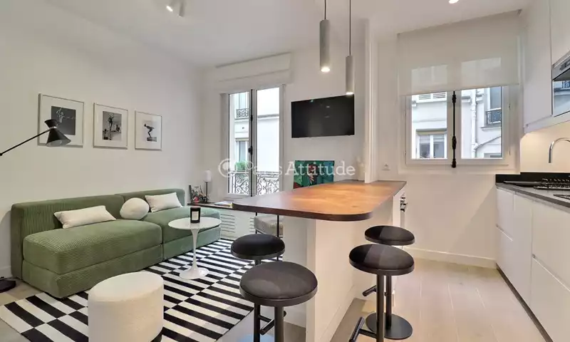 Rent Apartment Alcove Studio 26m² boulevard Pereire, 75017 Paris