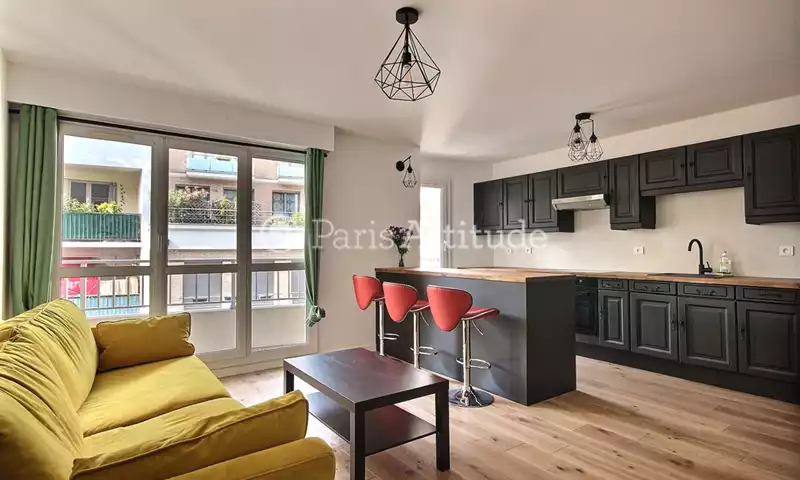 Rent Apartment 1 Bedroom 47m² rue Villiers de l Isle Adam, 75020 Paris