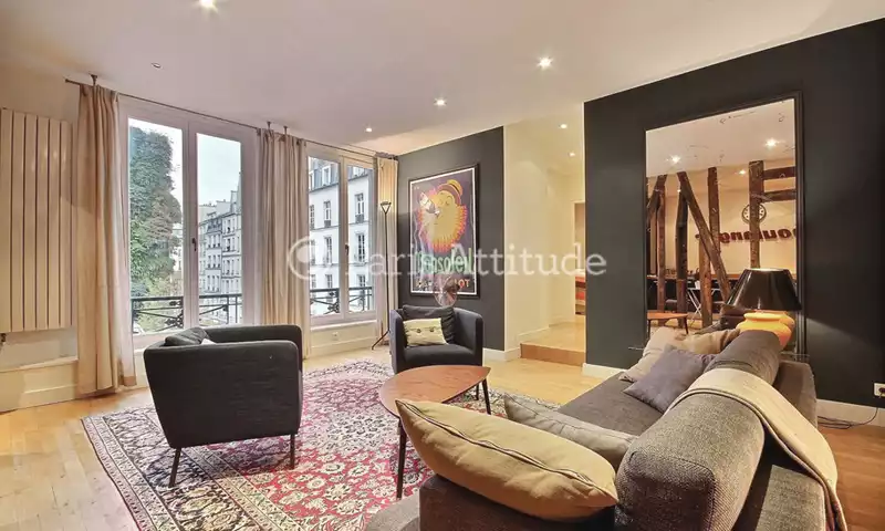 Rent Apartment 2 Bedrooms 120m² rue d Aboukir, 75002 Paris