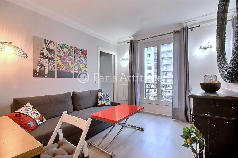 Rent furnished Apartment 1 Bedroom 42m² rue Rouvet, 75019 Paris