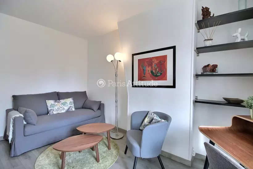 Rent furnished Apartment 1 Bedroom 31m² rue de la Folie Mericourt, 75011 Paris