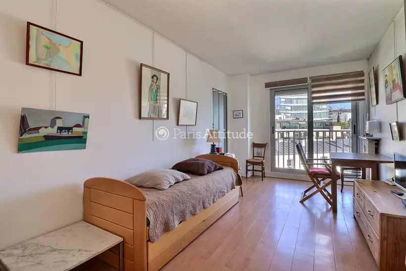 Rent furnished Apartment Studio 25m² rue Rouelle, 75015 Paris